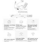VONETS VAP11G-500S High Power CPE 20dbm Mini WiFi 300Mbps Bridge WiFi Repeater Signal Booster, Outdoor Wireless Point to Point, No Abstacle, VAP11G-500
