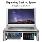 Lenovo ThinkPad GM100 Laptop Stand Monitor Elevated Stand with Phone Holder GM100, GM100