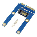 Mini PCI-E mSATA SSD to SATA 7 Pin MPCIe Extension Adapter Card