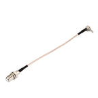 15cm CRC9 Male to F Female Cable, CRC9 Male to F Female