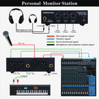 B877 3 Channel Personal Listener Headset Listening Mixer