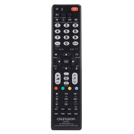 CHUNGHOP E-H918 Universal Remote Controller for HITACHI LED TV / LCD TV / HDTV / 3DTV, for HITACHI TV