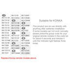CHUNGHOP E-K906 Universal Remote Controller for KONKA LED TV / LCD TV / HDTV / 3DTV, for KONKA TV