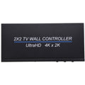 BT14 Ultra HD 4K x 2K 2X2 HDMI TV Wall Controller Multi-screen Splicing Processor, Ultra HD 4K x 2K