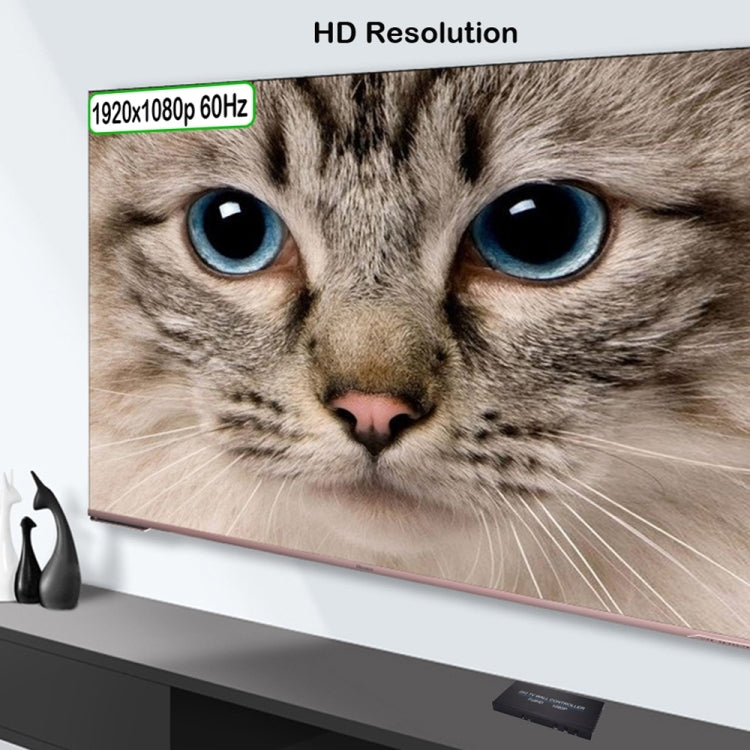 BT14 Ultra HD 4K x 2K 2X2 HDMI TV Wall Controller Multi-screen Splicing Processor, Ultra HD 4K x 2K