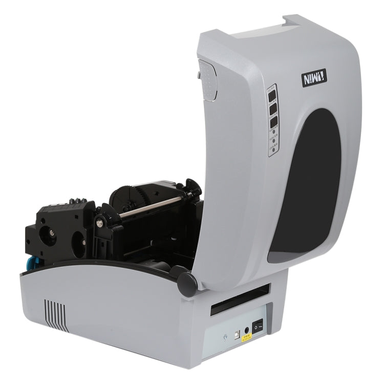 H8 Convenient USB Port Thermal Automatic Calibration Barcode Printer Supermarket, Tea Shop, Restaurant, Max Supported Thermal Paper Size: 57*30mm