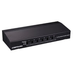 LINEPAUDIO B898 Six-way Stereo Loudspeaker / Amplifier Comparator Bidirectional Selective Switch Switcher