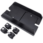 Computer Mainframe Host Adjustable Bracket  with Wheel, Size: S, H Type (Black), H Type (White)
