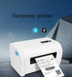 ZJ-9200 Portable USB Port Thermal Bluetooth Ticket Printer with Holder, USB + Bluetooth