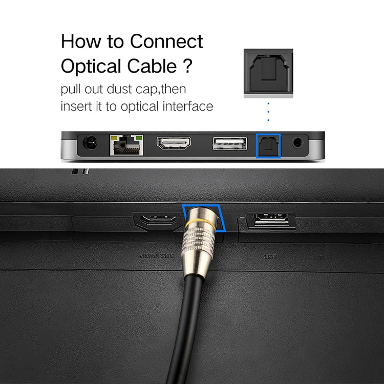 30m OD6.0mm Nickel Plated Metal Head Toslink Male to Male Digital Optical Audio Cable, Length: 30m