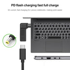 USB-C / Type-C Female to 5.5 x 2.5mm Male Plug Elbow Adapter Connector, 5.5 x 2.5mm Elbow