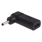 USB-C / Type-C Female to 3.0 x 1.1mm Male Plug Elbow Adapter Connector, 3.0 x 1.1mm Elbow