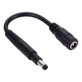 4.8 x 1.7mm Male to 5.5 x 2.1mm Female Interfaces Power Adapter Cable for Laptop Notebook, Length: 10cm, 4.8 x 1.7mm Male