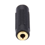 Gold Plated 3.5mm  Female Jack to 3.5mm Female Jack Audio Adapter, 3.5mm Female to Female