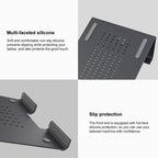 Aluminum Cooling Stand for Laptop, Suitable for Mac Air, Mac Pro,  iPad, and Other 11-17 inch Laptops, Aluminum Stand Grey, Aluminum Stand Gold, Aluminum Stand Silver