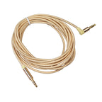 AV01 3.5mm Male to Male Elbow Audio Cable, Length: 3m, 3m
