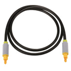 1m OD5.0mm Toslink Male to Male Digital Optical Audio Cable, Length: 1m