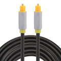 2m OD5.0mm Toslink Male to Male Digital Optical Audio Cable, Length: 2m