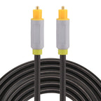 2m OD5.0mm Toslink Male to Male Digital Optical Audio Cable, Length: 2m