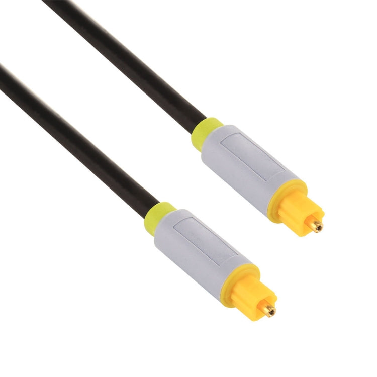 2m OD5.0mm Toslink Male to Male Digital Optical Audio Cable, Length: 2m