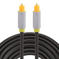 3m OD5.0mm Toslink Male to Male Digital Optical Audio Cable, Length: 3m