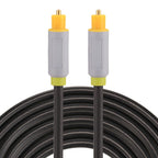 3m OD5.0mm Toslink Male to Male Digital Optical Audio Cable, Length: 3m