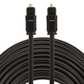 EMK 20m OD4.0mm Toslink Male to Male Digital Optical Audio Cable, Length: 20m