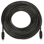 EMK 20m OD4.0mm Toslink Male to Male Digital Optical Audio Cable, Length: 20m