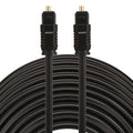 EMK 30m OD4.0mm Toslink Male to Male Digital Optical Audio Cable, Length: 30m