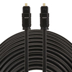 EMK 30m OD4.0mm Toslink Male to Male Digital Optical Audio Cable, Length: 30m