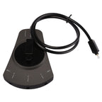 EMK 3 input 1 output Digital Optical Audio Switcher with Toslink Selector Switch for MD / DVD / VCR / CD Player, Black, 3 input 1 output