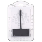V126 UCB-C / Type-C Male to PD + HDMI + VGA + Audio + USB 3.0 Female 5 in 1 Converter, 5 in 1