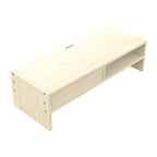 ORICO MSR-05-WD-BP 2-layer Wood Grain Computer Monitor Holder with Drawer, Size: 50 x 20 x 13.5cm, 2-layer with Drawer, Size: 50 x 20 x 13.5cm