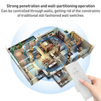 Universal Ceiling Fan Lamp Remote Control Kit 85-265V Timing Wireless Control Switch Adjusted Wind Speed Transmitter Receiver