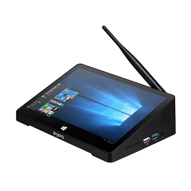 PiPo X10 Pro TV Box Style Tablet Mini PC, 6GB+64GB, 5000mAh Battery, 10.1 inch Windows 10 Intel Intel Celeron Processor N4020 Quad Core up to 2.8Ghz, Support TF Card & Bluetooth & WiFi & LAN & HDMI, X10 Pro