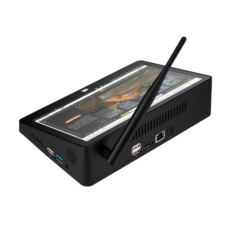 PiPo X10 Pro TV Box Style Tablet Mini PC, 6GB+64GB, 5000mAh Battery, 10.1 inch Windows 10 Intel Intel Celeron Processor N4020 Quad Core up to 2.8Ghz, Support TF Card & Bluetooth & WiFi & LAN & HDMI, X10 Pro
