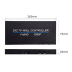BT14 2X2 HDMI TV Wall Controller Multi-screen Splicing Processor, Full HD 1080P