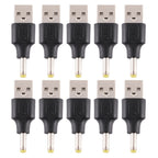10 PCS 4.0 x 1.7mm Male to USB 2.0 Male DC Power Plug Connector, 4.0 x 1.7mm Male