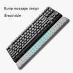 Mechanical Keyboard Wrist Rest Memory Foam Mouse Pad, Size : Single Hand (Black), Size : Single Hand