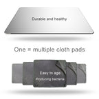 Aluminum Alloy Double-sided Non-slip Mat Desk Mouse Pad, Size : Mini, Size : Mini