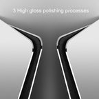 Aluminum Alloy Double-sided Non-slip Mat Desk Mouse Pad, Size : M, Size : M