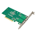 XXA037 Intel 82599 Dual SFP Port  PCI Express FCoE PCIe x8 10 Gigabit Ethernet Network Optical LAN Card Adapter, XXA037