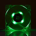 8025 4 Pin DC 12V 0.18A Computer Case Cooler Cooling Fan with LED Light, Random Color Delivery , Size: 80x80x25mm, 8025 Red, 8025 Blue, 8025 Green, 8025 Dark Blue