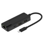 Onten 75002 8PIN to RJ45 Hub USB 2.0 Adapter