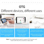 ORICO W5P-U2-100 USB 2.0 Desktop HUB with 100cm Micro USB Cable Power Supply, W5P-U2-100 Black, W5P-U2-100 White