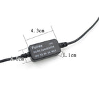 Car Motorcycle Single USB Car Charger DC 12V To 5V 3A Power Adapter for Car GPS Tracker DVR, Length: 1m, Car Single USB Power Adapter