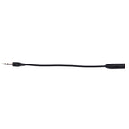 3.5 Male to 2.5 Female Converter Cable, Length: 23cm(Black), Length: 23cm