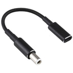 PD 100W 18.5-20V 7.4 x 0.6mm to USB-C / Type-C Adapter Nylon Braid Cable for Dell, 7.4 x 0.6mm