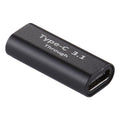 Type-C / USB-C Female to Type-C / USB-C Female Aluminium Alloy Adapter, Type-C Female to Type-C Female