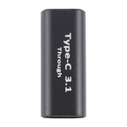 Type-C / USB-C Female to Type-C / USB-C Female Aluminium Alloy Adapter, Type-C Female to Type-C Female